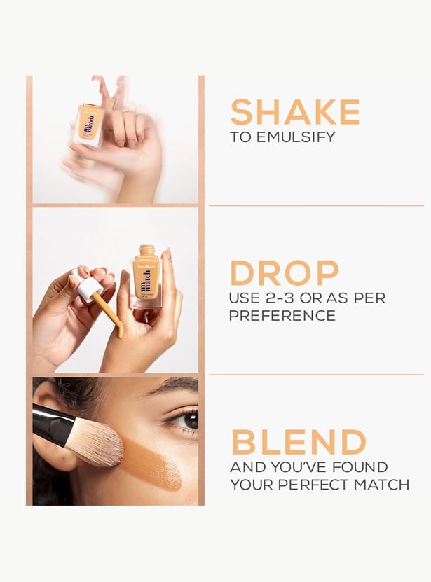 CHAMBOR My Match Skin Fusion Liquid Foundation- Neutral Warm -403 - 20ml