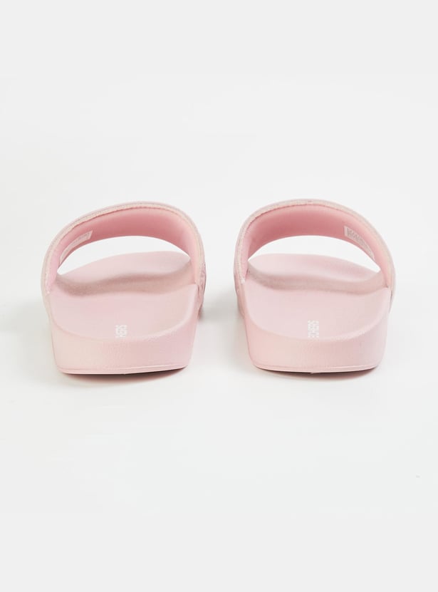 SKECHERS Women Embossed Sliders