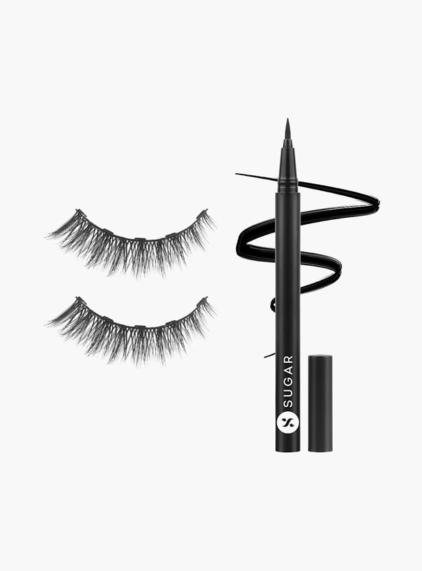 SUGAR Maximeyes Drama Magnetic Eyelashes & Eyeliner - 02 Exceptional -3ml