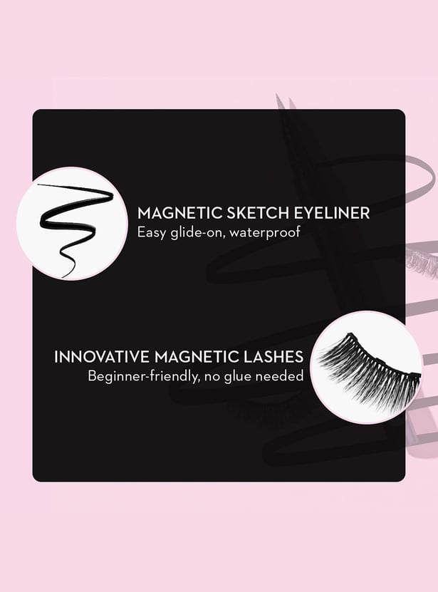 SUGAR Maximeyes Drama Magnetic Eyelashes Eyeliner - 03 Melodrama - 3ml