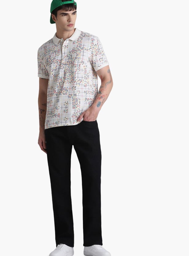 JACK & JONES Men Solid Bootcut Fit Jeans