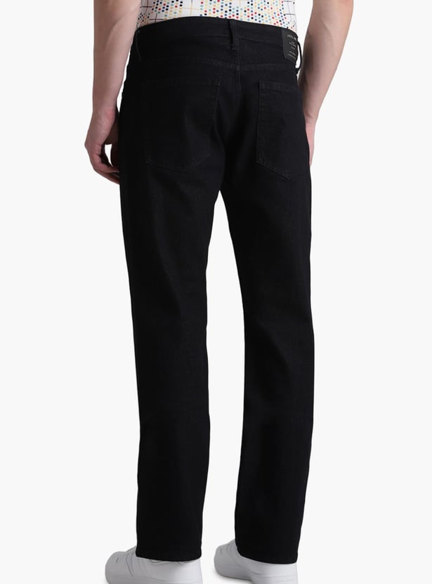 JACK & JONES Men Solid Bootcut Fit Jeans