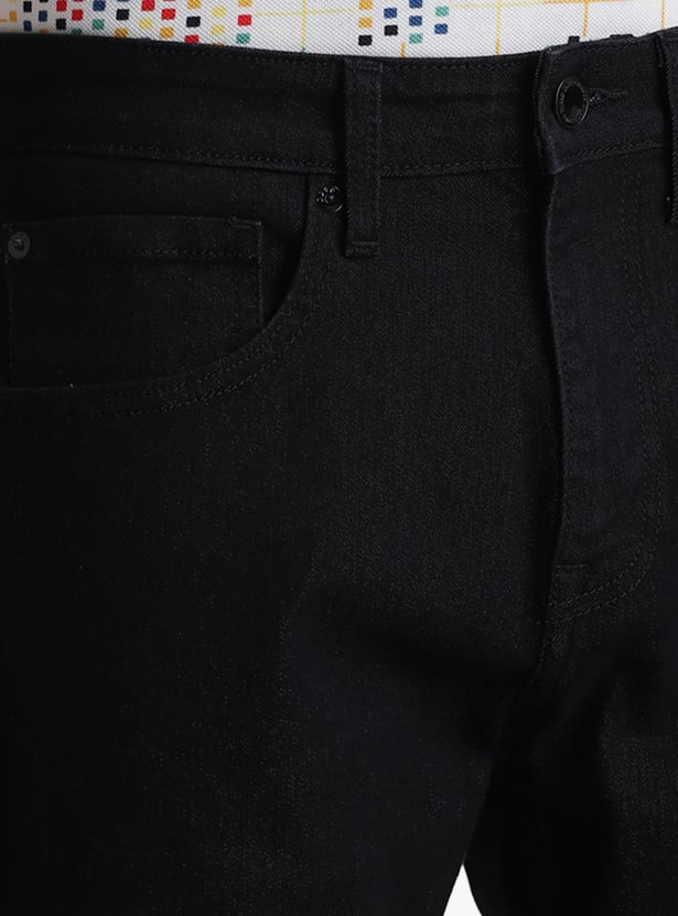 JACK & JONES Men Solid Bootcut Fit Jeans