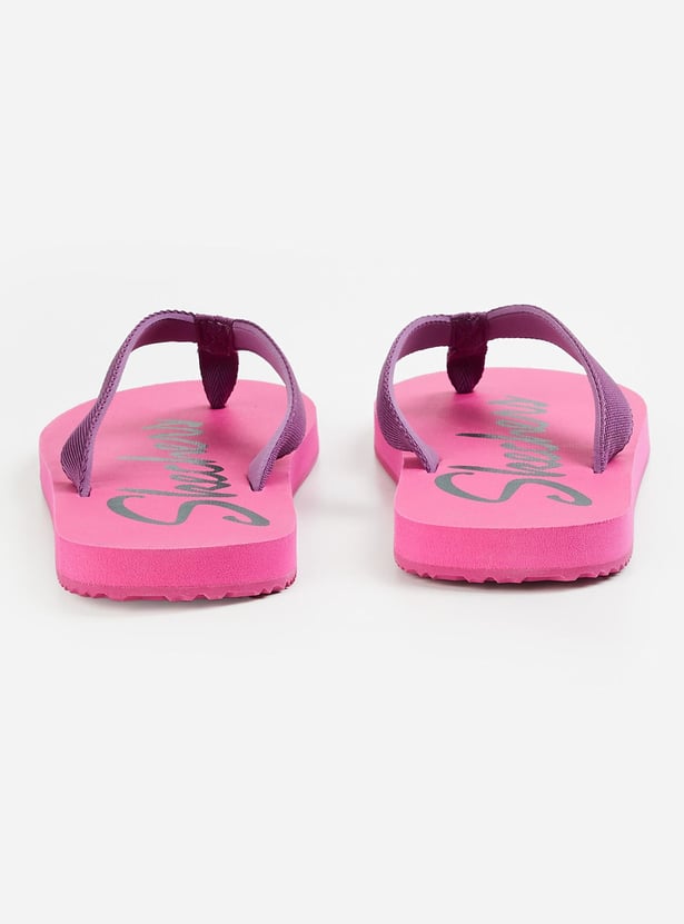 SKECHERS Women Printed Flip-Flops