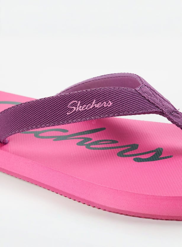SKECHERS Women Printed Flip-Flops