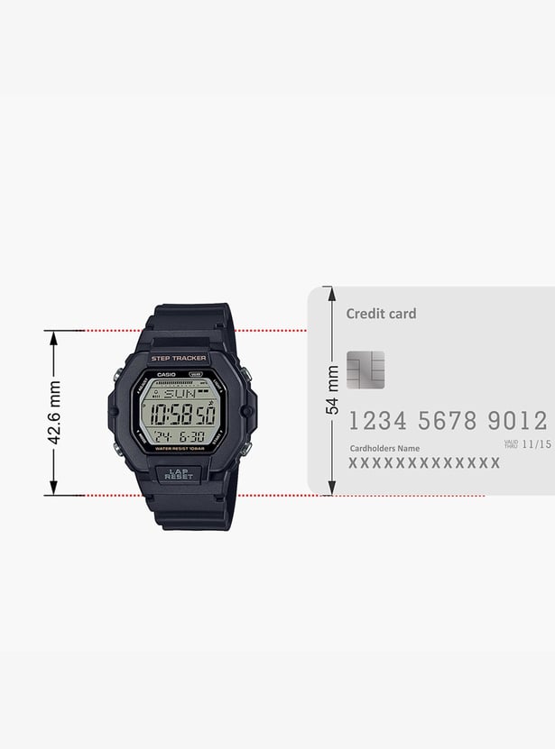 CASIO Youth Men Digital Watch with Resin Strap - D316