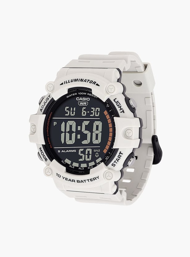 CASIO Youth Men Digital Watch with Resin Strap - D320