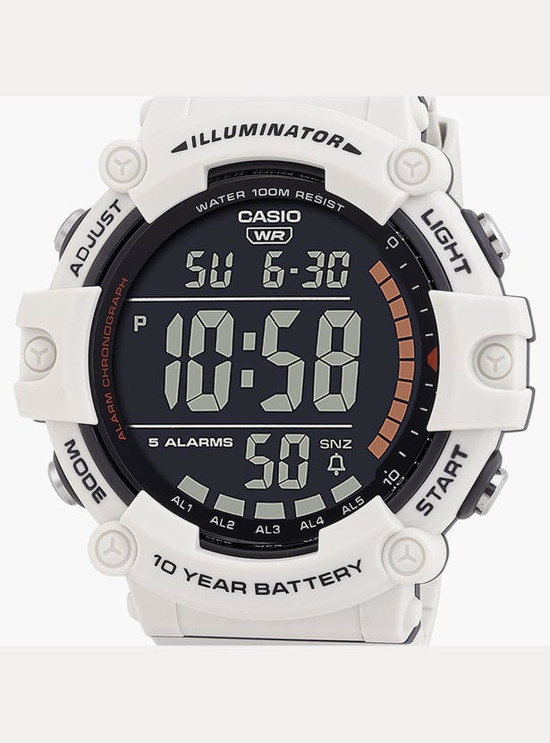 CASIO Youth Men Digital Watch with Resin Strap - D320