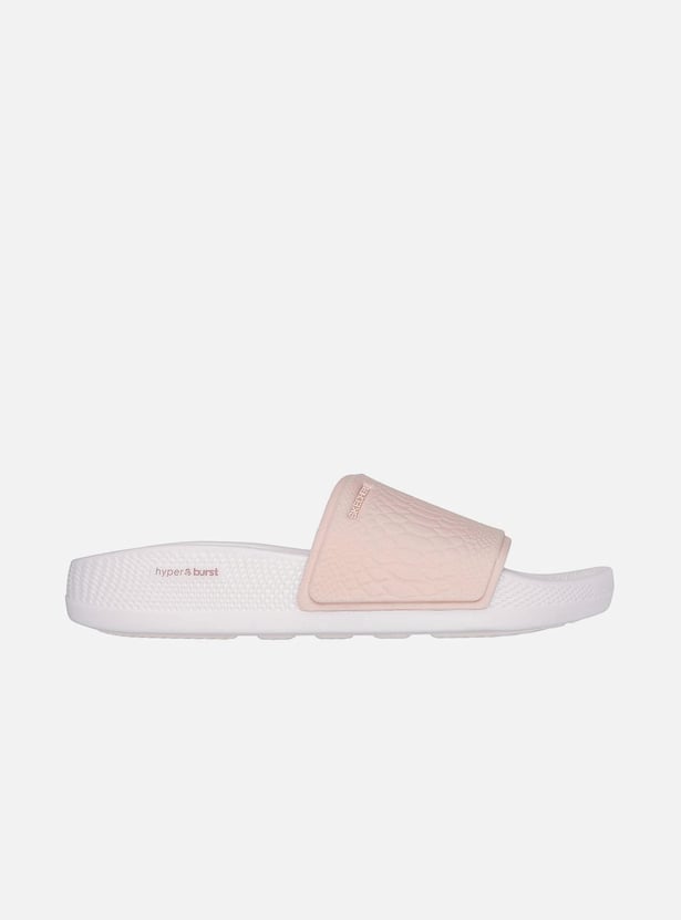 SKECHERS Hyper Slide Women Textured Sliders