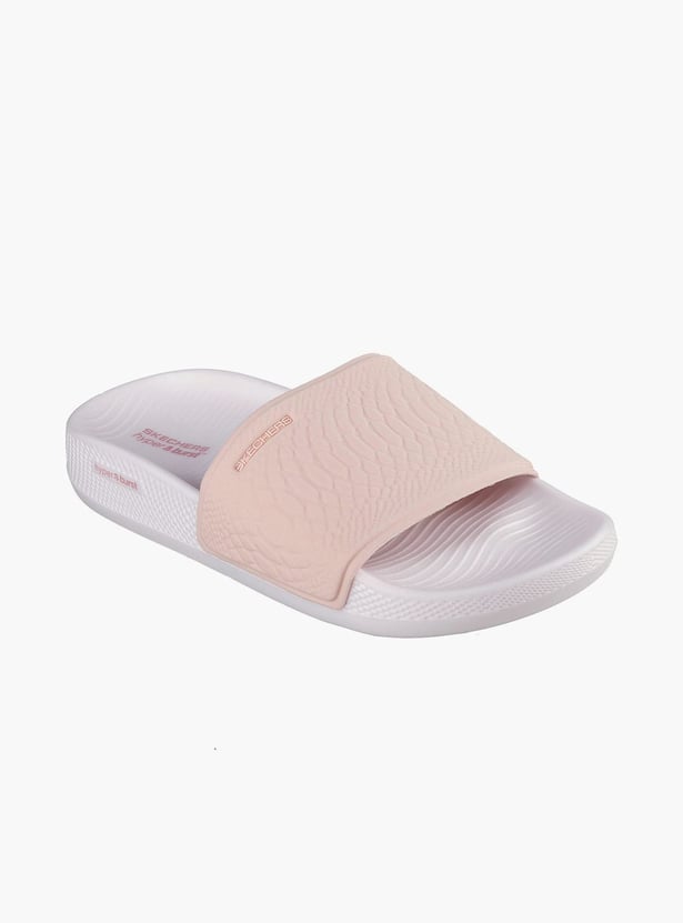 SKECHERS Hyper Slide Women Textured Sliders