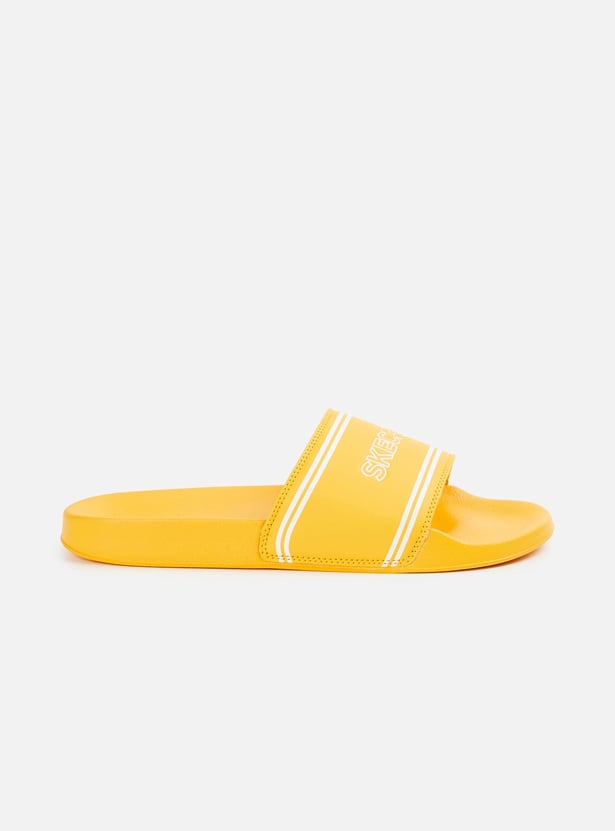 SKECHERS Women Brand Embossed Sliders