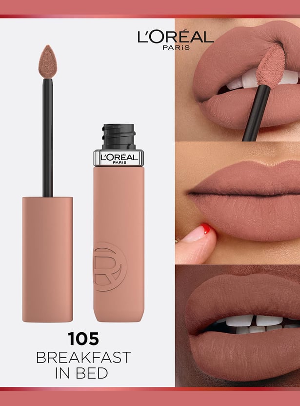 L'OREAL PARIS Infallible Matte Resistance Liquid Lipstick - Breakfast in Bed 105 - 5ml