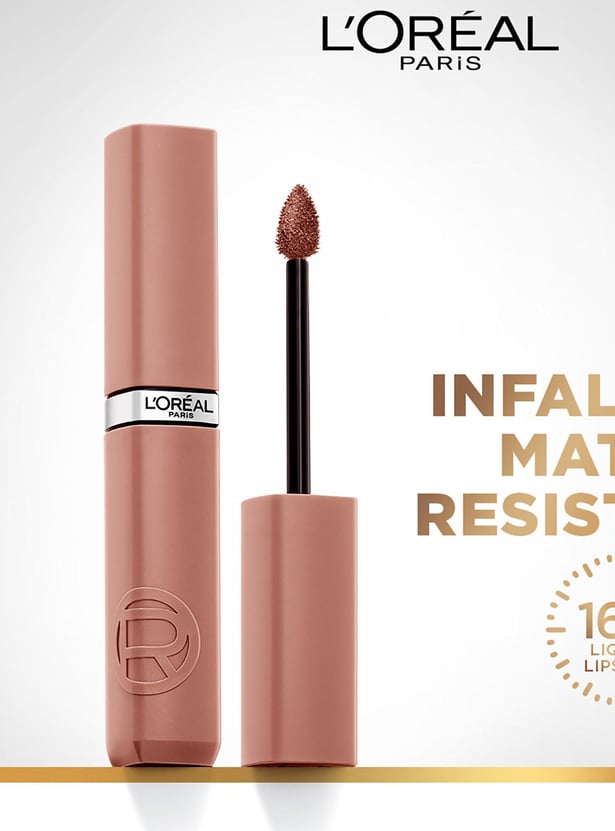 L'OREAL PARIS Infallible Matte Resistance Liquid Lipstick - Breakfast in Bed 105 - 5ml