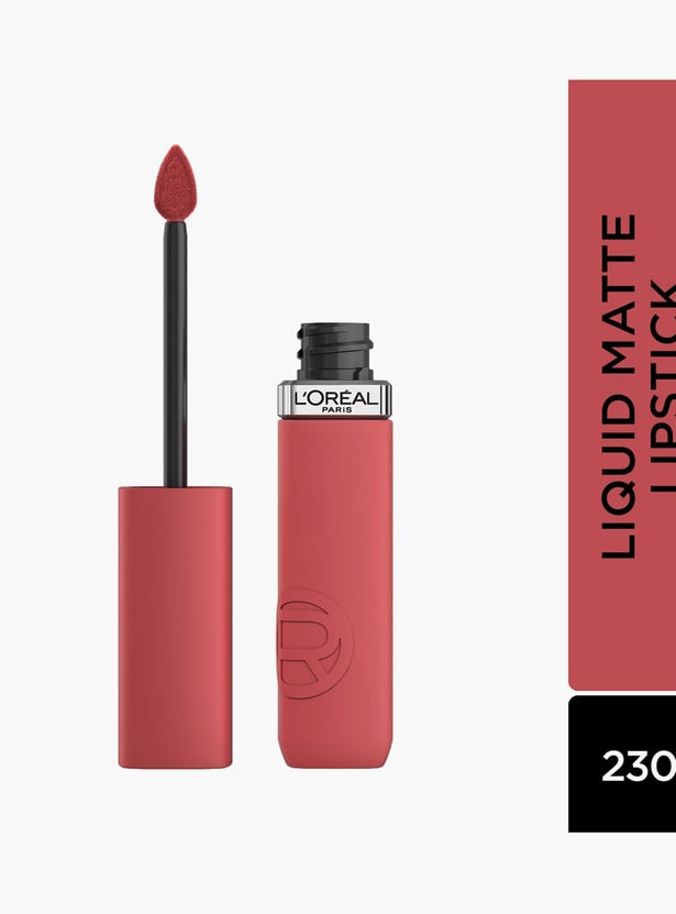 L'OREAL PARIS Infallible Matte Resistance Liquid Lipstick - Shopping Spree 230 - 5ml