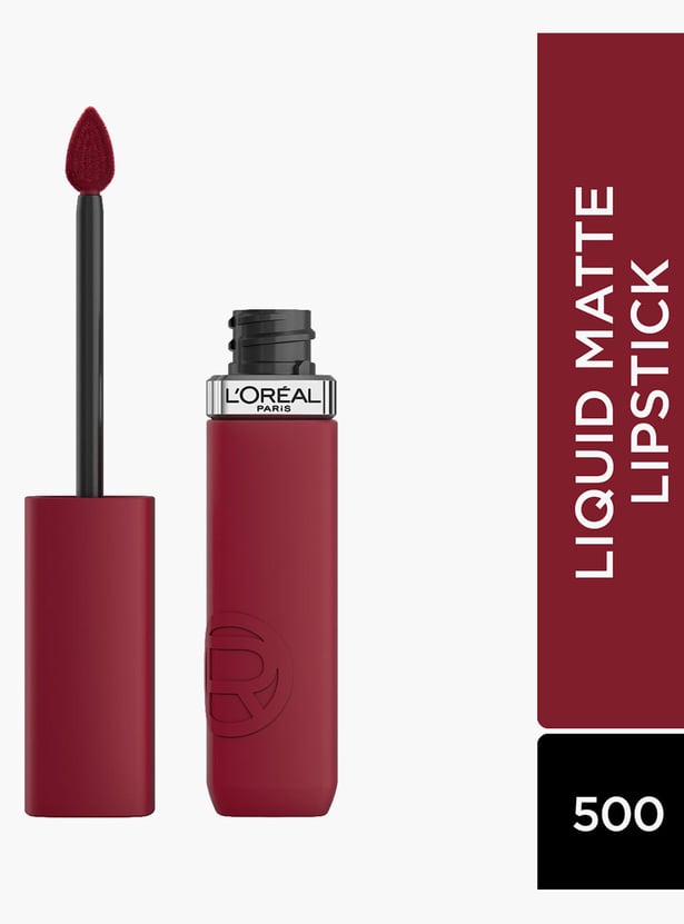 L'OREAL PARIS Infallible Matte Resistance Liquid Lipstick - Wine Not 500 - 5ml