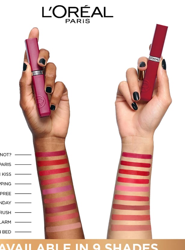 L'OREAL PARIS Infallible Matte Resistance Liquid Lipstick - Wine Not 500 - 5ml