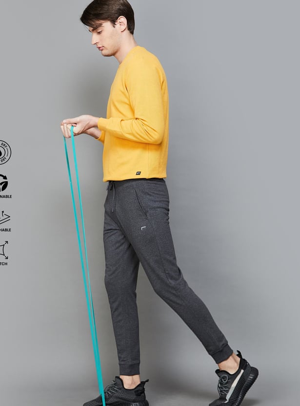 FAME FOREVER ACTIVE Solid Slim Fit Joggers