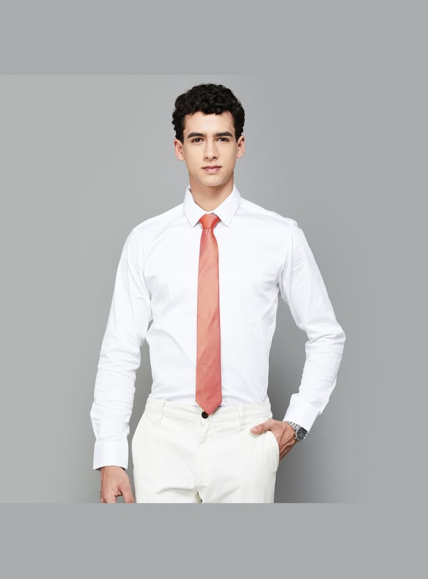 VAN HEUSEN Men Woven Slim Fit Formal Tie