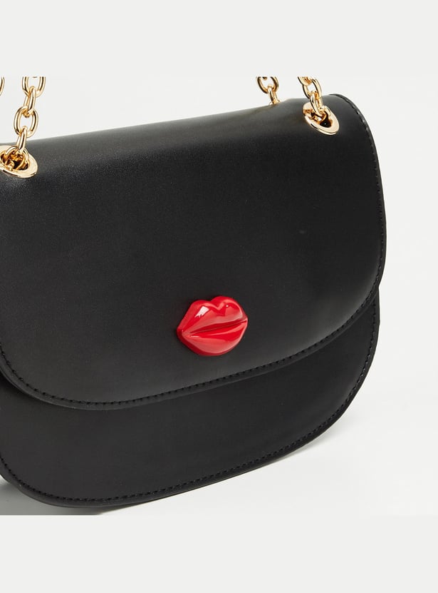 GINGER Women Appliqued Sling Bag