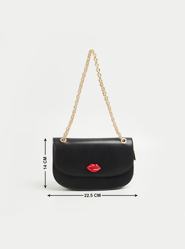 GINGER Women Appliqued Sling Bag