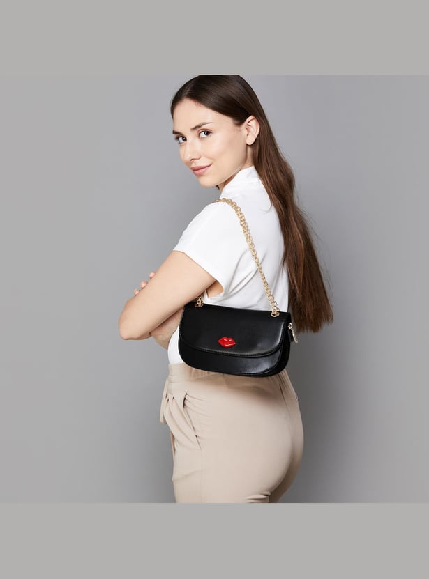 GINGER Women Appliqued Sling Bag