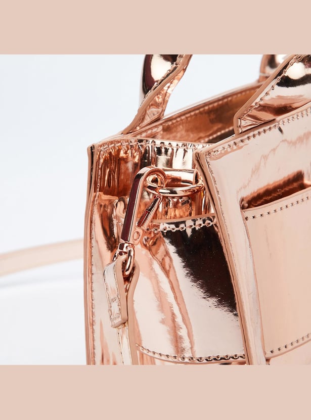 GINGER Women Metallic Sling Bag