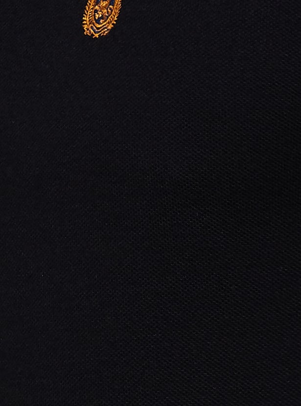 FAHRENHEIT Men Solid Regular Fit Polo T-shirt