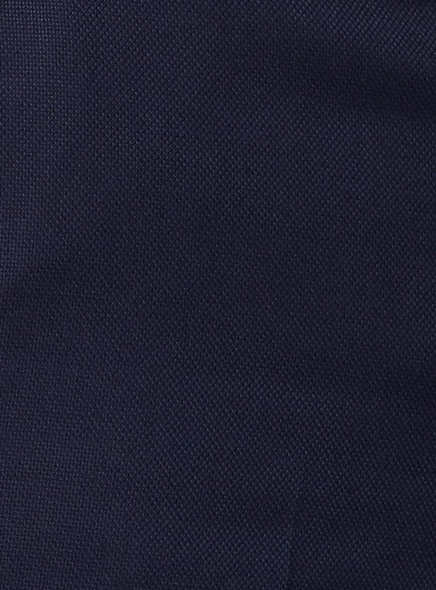 LOUIS PHILIPPE Men Slim Straight Formal Trousers