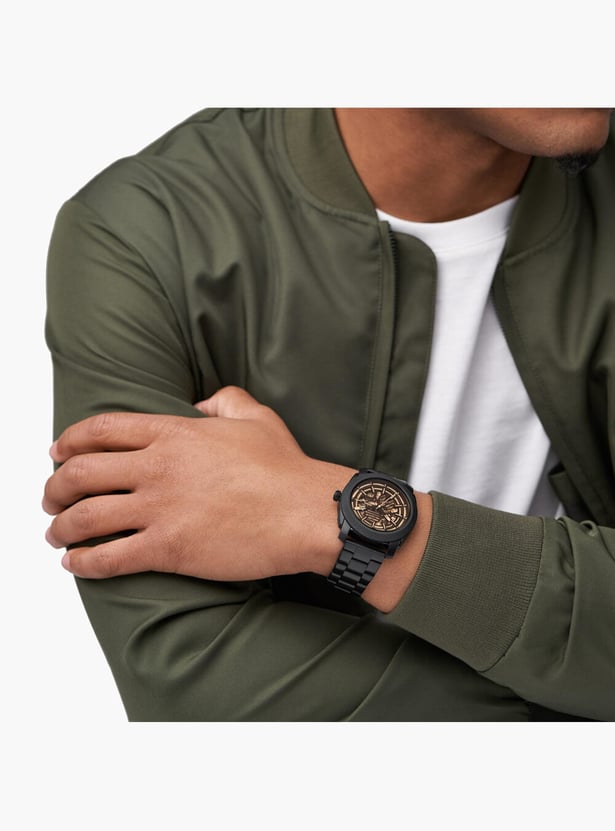FOSSIL Machine Men Automatic Watch with Metal Strap - ME3253I