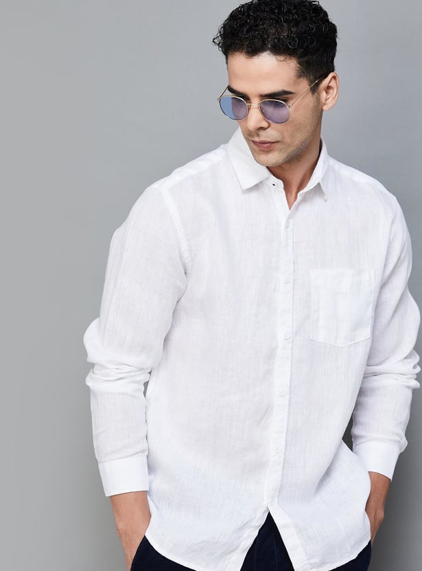 CODE Solid Regular Fit Shirt