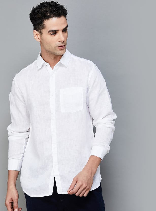 CODE Solid Regular Fit Shirt