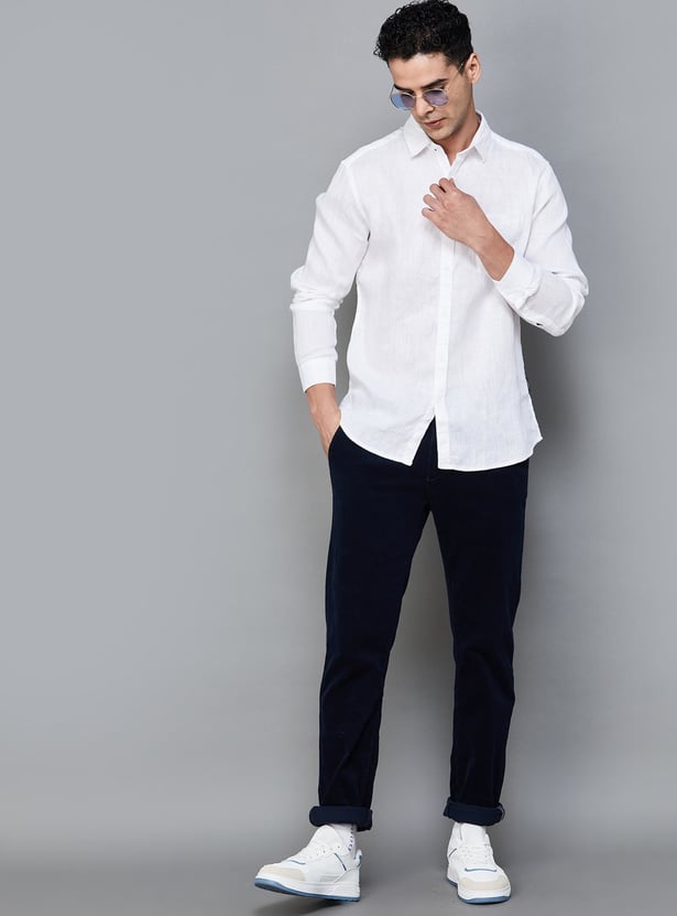 CODE Solid Regular Fit Shirt