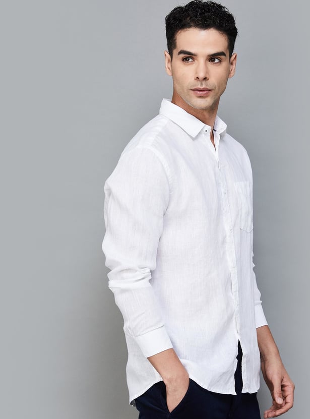 CODE Solid Regular Fit Shirt