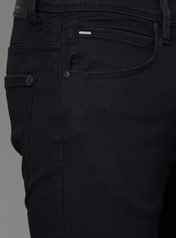 PEPE JEANS Men Dark Wash Skinny Fit Jeans