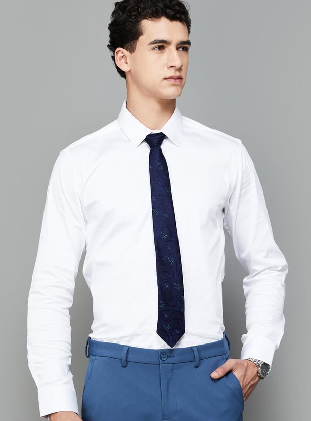 VAN HEUSEN Men Printed Broad Formal Tie