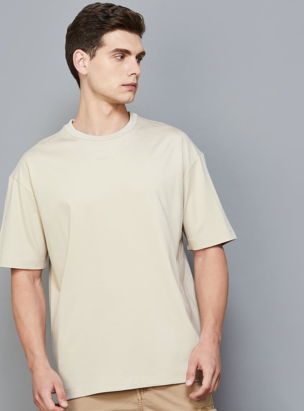 BOSSINI Solid Oversized T-shirt