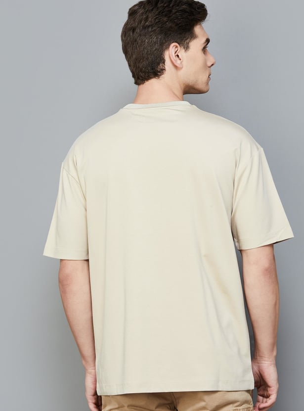 BOSSINI Solid Oversized T-shirt