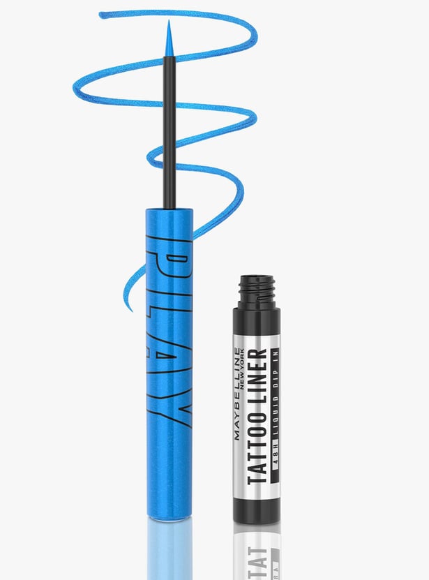 MAYBELLINE NEW YORK Tattoo Play Blue Liquid Eyeliner - Switch - 2.1ml