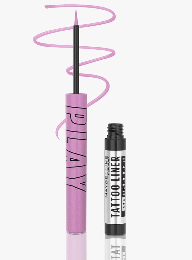 MAYBELLINE NEW YORK Tattoo Play Purple Liquid Eyeliner - Shake - 2.1ml
