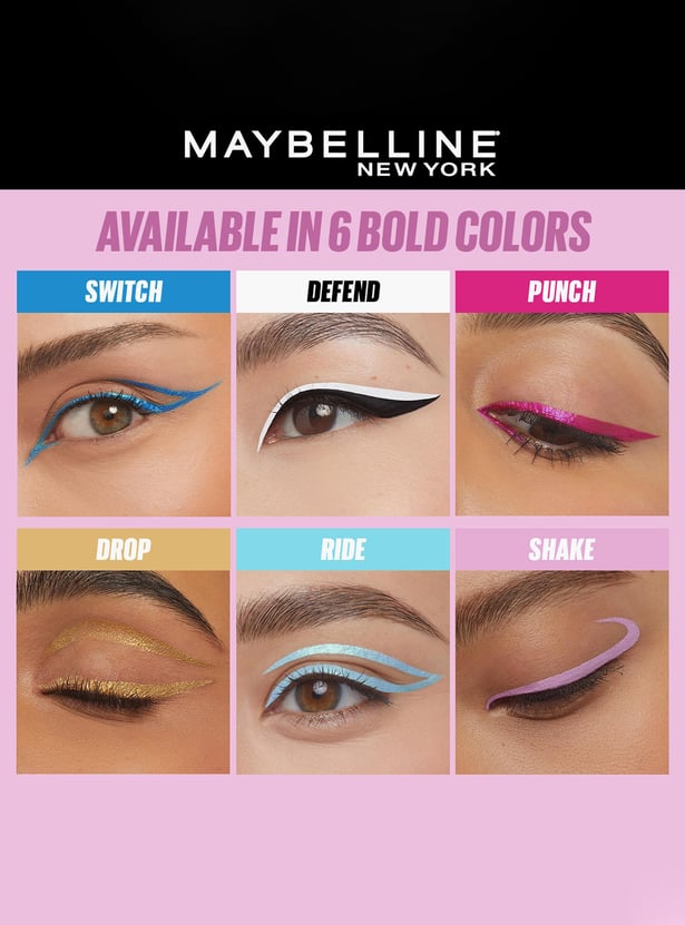 MAYBELLINE NEW YORK Tattoo Play Purple Liquid Eyeliner - Shake - 2.1ml