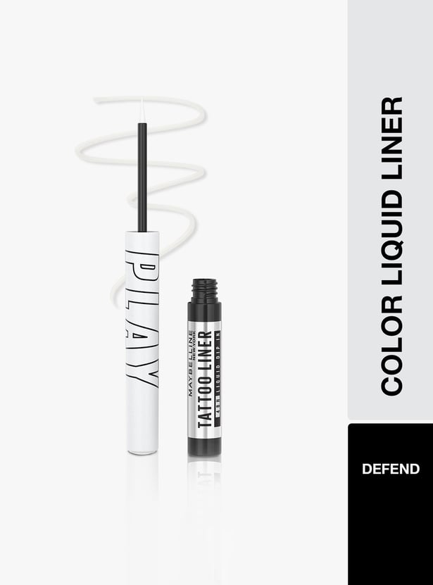 MAYBELLINE NEW YORK Tattoo Play Liquid Eyeliner - Defend - 2.1ml