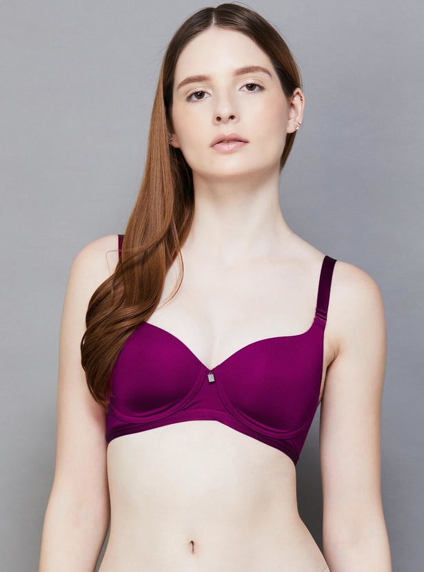 TRIUMPH Solid Padded Non-Wired T-shirt Bra