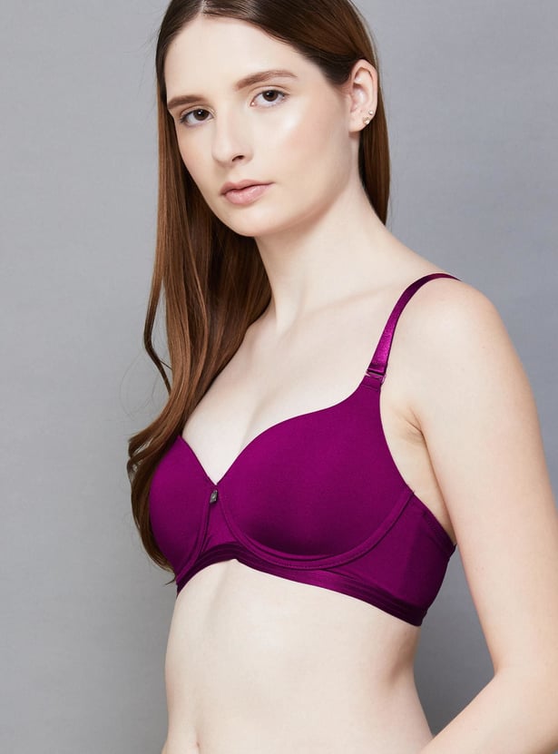 TRIUMPH Solid Padded Non-Wired T-shirt Bra