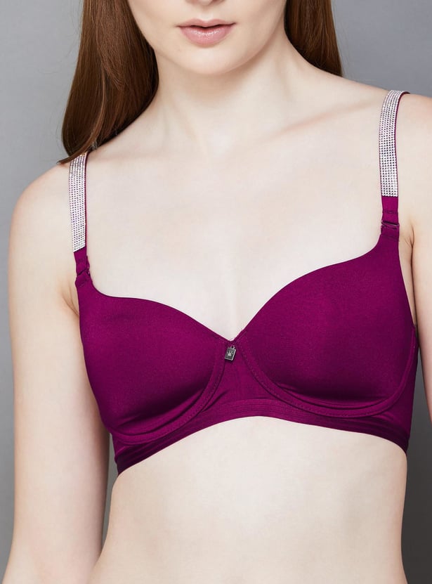 TRIUMPH Solid Padded Non-Wired T-shirt Bra