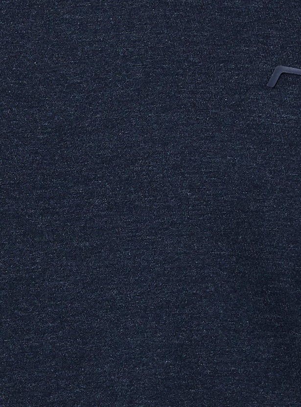 FAME FOREVER Men Solid Regular Fit T-shirt