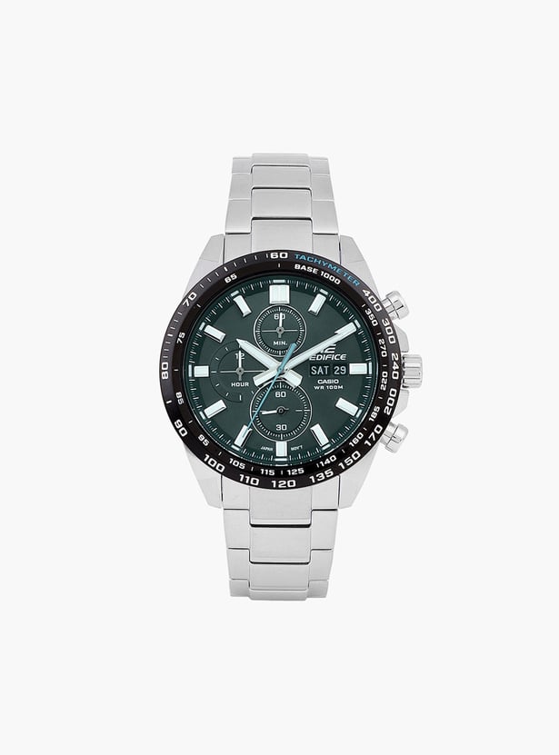 CASIO Edifice Men Chronograph Watch with Metal Strap - ED595