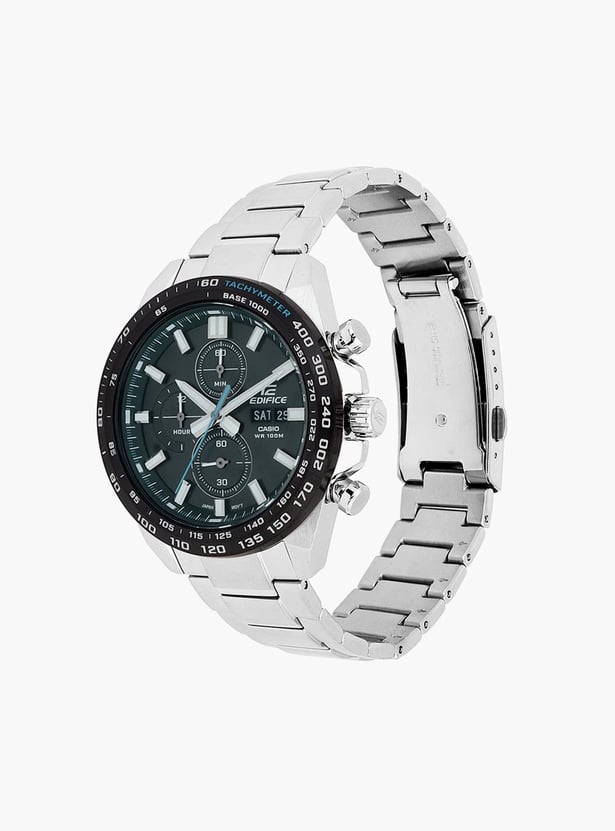 CASIO Edifice Men Chronograph Watch with Metal Strap - ED595
