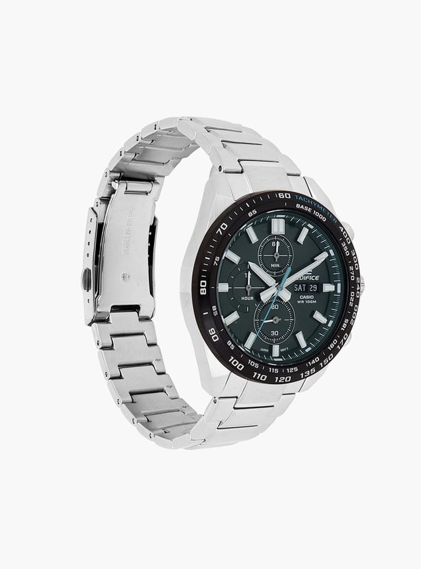 CASIO Edifice Men Chronograph Watch with Metal Strap - ED595