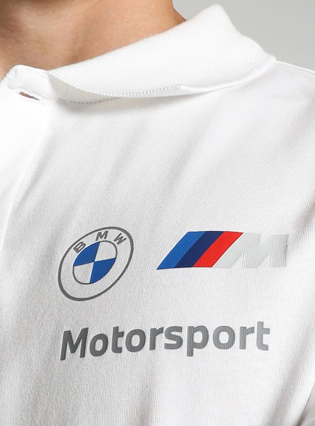 PUMA Men BMW Motorsport Regular Fit Polo T-shirt