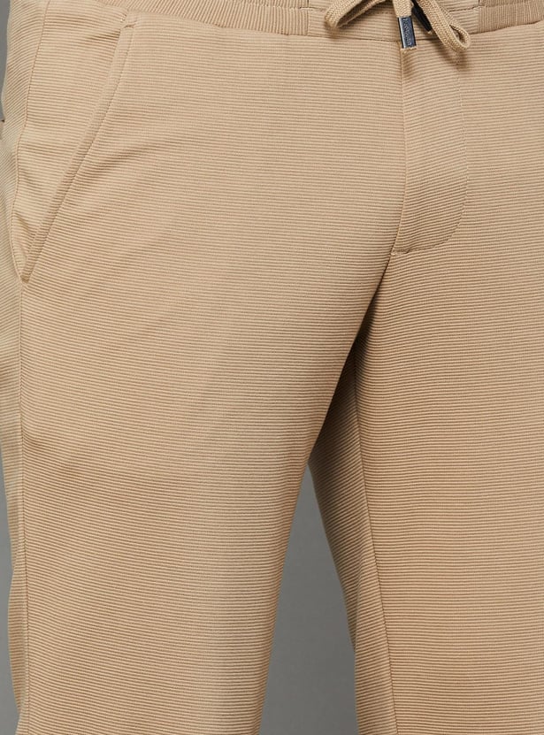 FAHRENHEIT Men Solid Regular Fit Trackpants